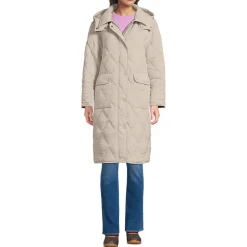 Steppmantel FeatherFree mit Kapuze für Damen