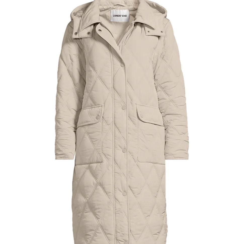 Steppmantel FeatherFree mit Kapuze für Damen