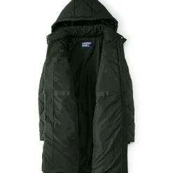 Steppmantel mit geraffter Taille für Damen