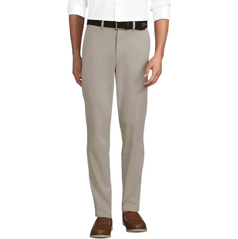 Straight Fit Chinos mit Textur für Herren