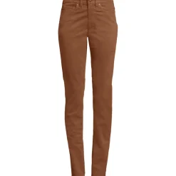 Straight Fit Cordhose Mid Waist für Damen