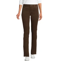 Straight Fit Cordhose Mid Waist für Damen