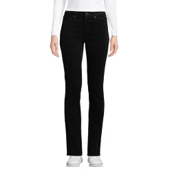 Straight Fit Cordhose Mid Waist für Damen