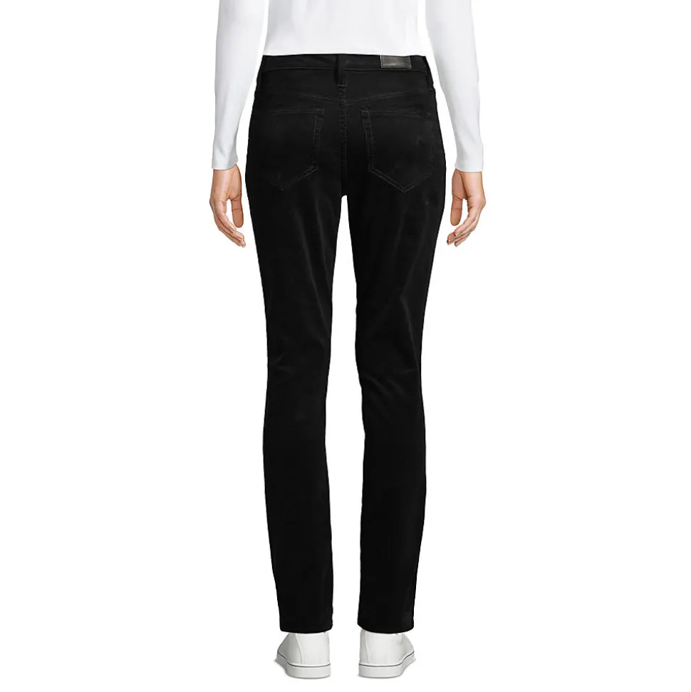 Straight Fit Cordhose Mid Waist für Damen