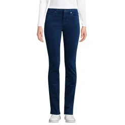 Straight Fit Cordhose Mid Waist für Damen