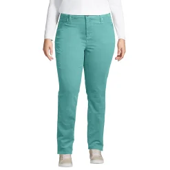 Straight Fit Cordhose Mid Waist für Damen in Plus-Größe