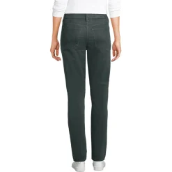 Straight Fit Cordhose Mid Waist für Damen