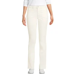 Straight Fit Cordhose Mid Waist für Damen