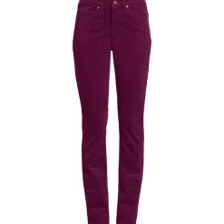 Straight Fit Cordhose Mid Waist für Damen