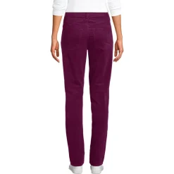 Straight Fit Cordhose Mid Waist für Damen
