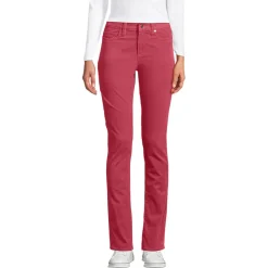 Straight Fit Cordhose Mid Waist für Damen