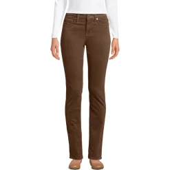 Straight Fit Cordhose Mid Waist für Damen