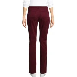 Straight Fit Cordhose Mid Waist für Damen