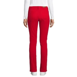 Straight Fit Cordhose Mid Waist für Damen
