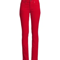 Straight Fit Cordhose Mid Waist für Damen