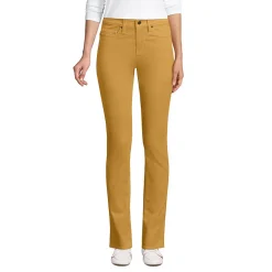 Straight Fit Cordhose Mid Waist für Damen