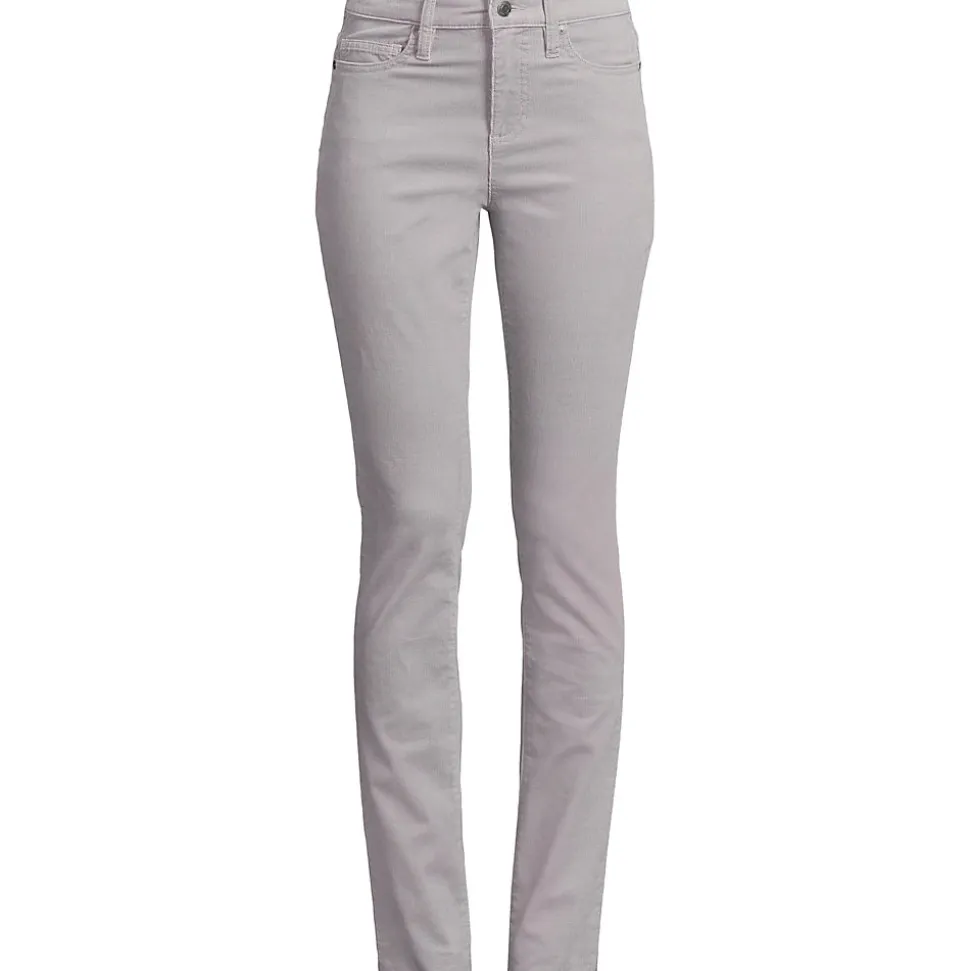 Straight Fit Cordhose Mid Waist für Damen