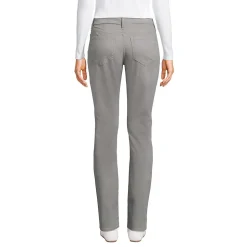 Straight Fit Cordhose Mid Waist für Damen