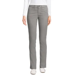 Straight Fit Cordhose Mid Waist für Damen
