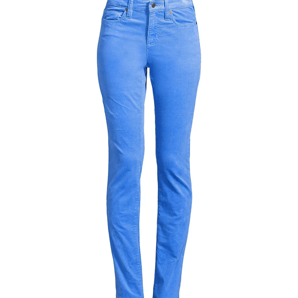Straight Fit Cordhose Mid Waist für Damen