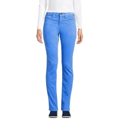 Straight Fit Cordhose Mid Waist für Damen