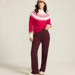 Straight Fit Freizeithose SPORT KNIT für Damen