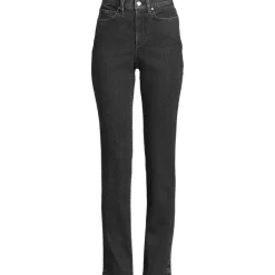 Straight Fit Jeans High Waist