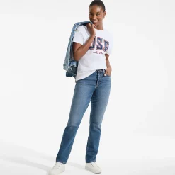 Straight Fit Recover High Waist Jeans
