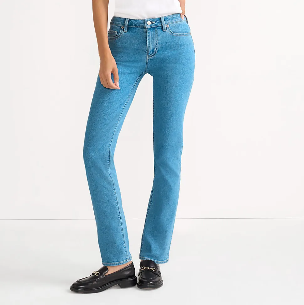 Straight Fit Recover Jeans Mid Waist