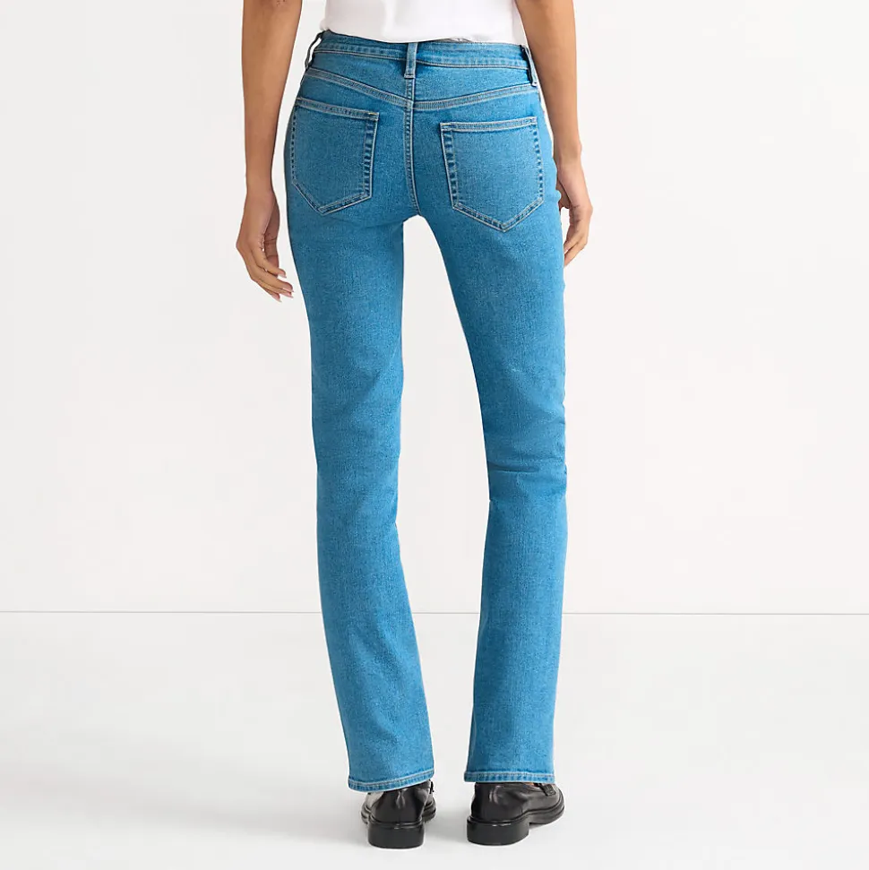 Straight Fit Recover Jeans Mid Waist