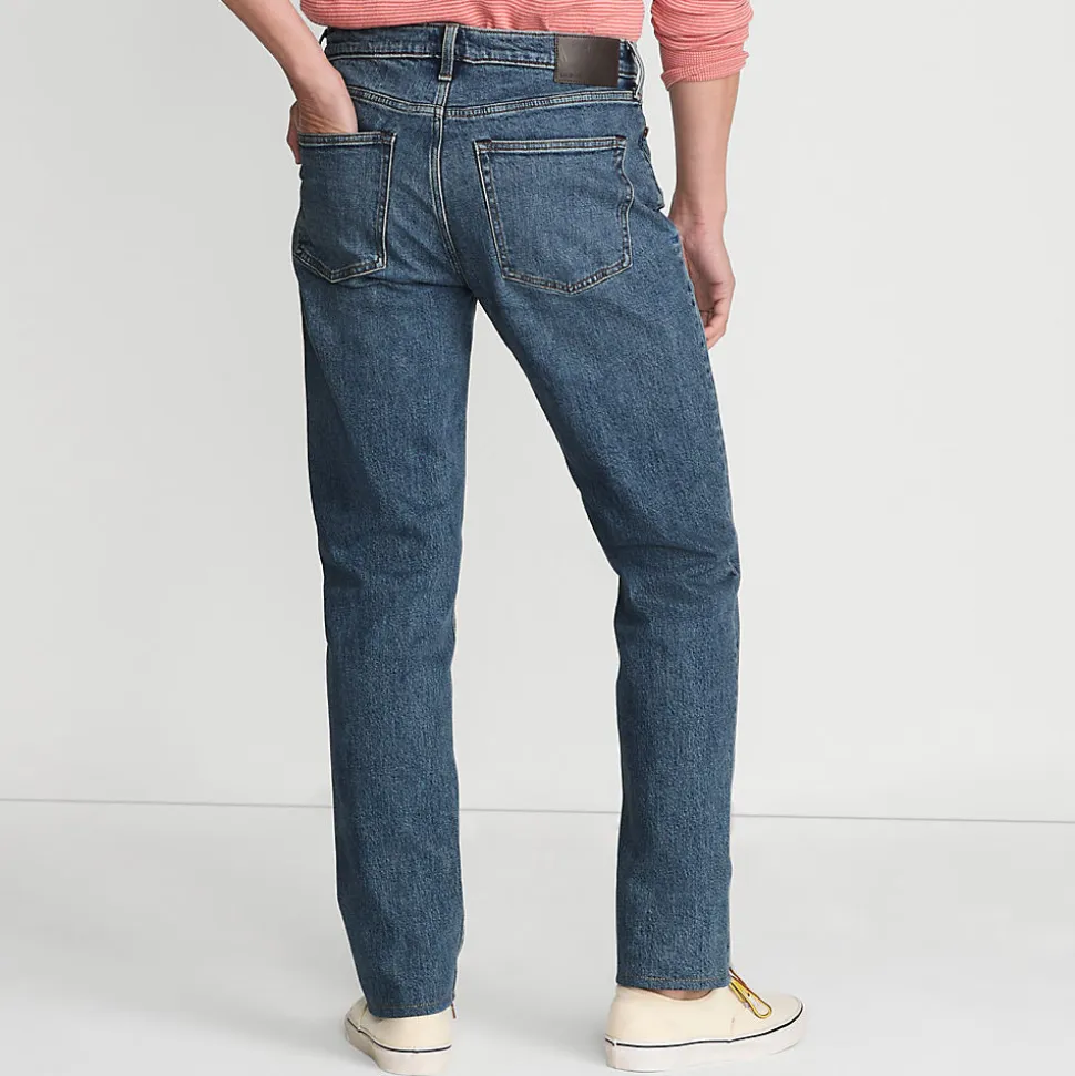 Straight Fit Stretch-Denim Jeans