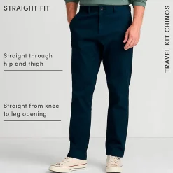 Straight Fit Ultimativ-Chino