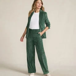 Stretchcord-Blazer für Damen