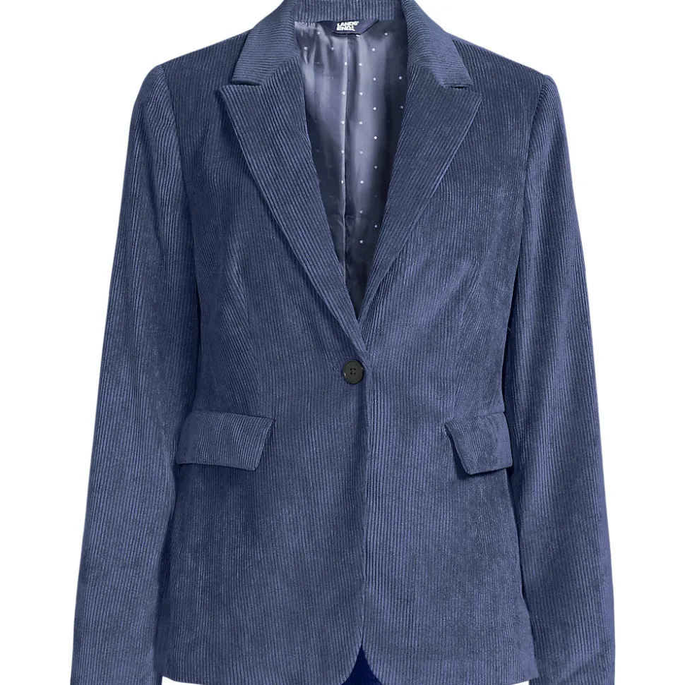 Stretchcord-Blazer für Damen