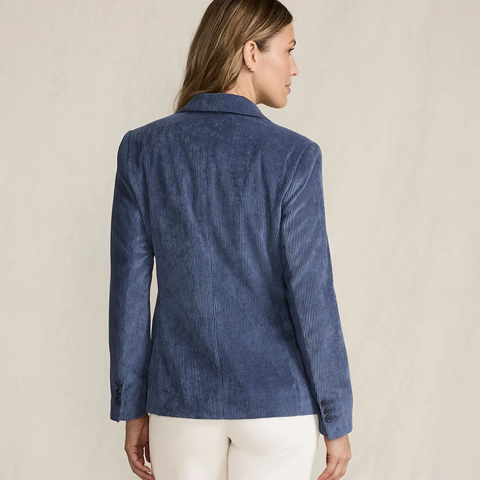 Stretchcord-Blazer für Damen