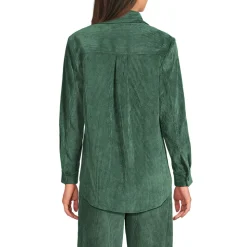 Stretchcord-Bluse für Damen