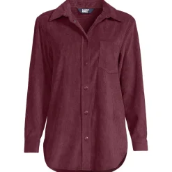 Stretchcord-Bluse für Damen