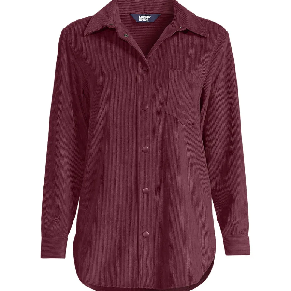 Stretchcord-Bluse für Damen