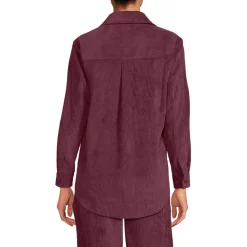 Stretchcord-Bluse für Damen