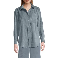 Stretchcord-Bluse für Damen