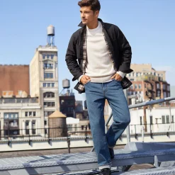 Stretch-Denim Jeans für Herren, Relaxed Fit