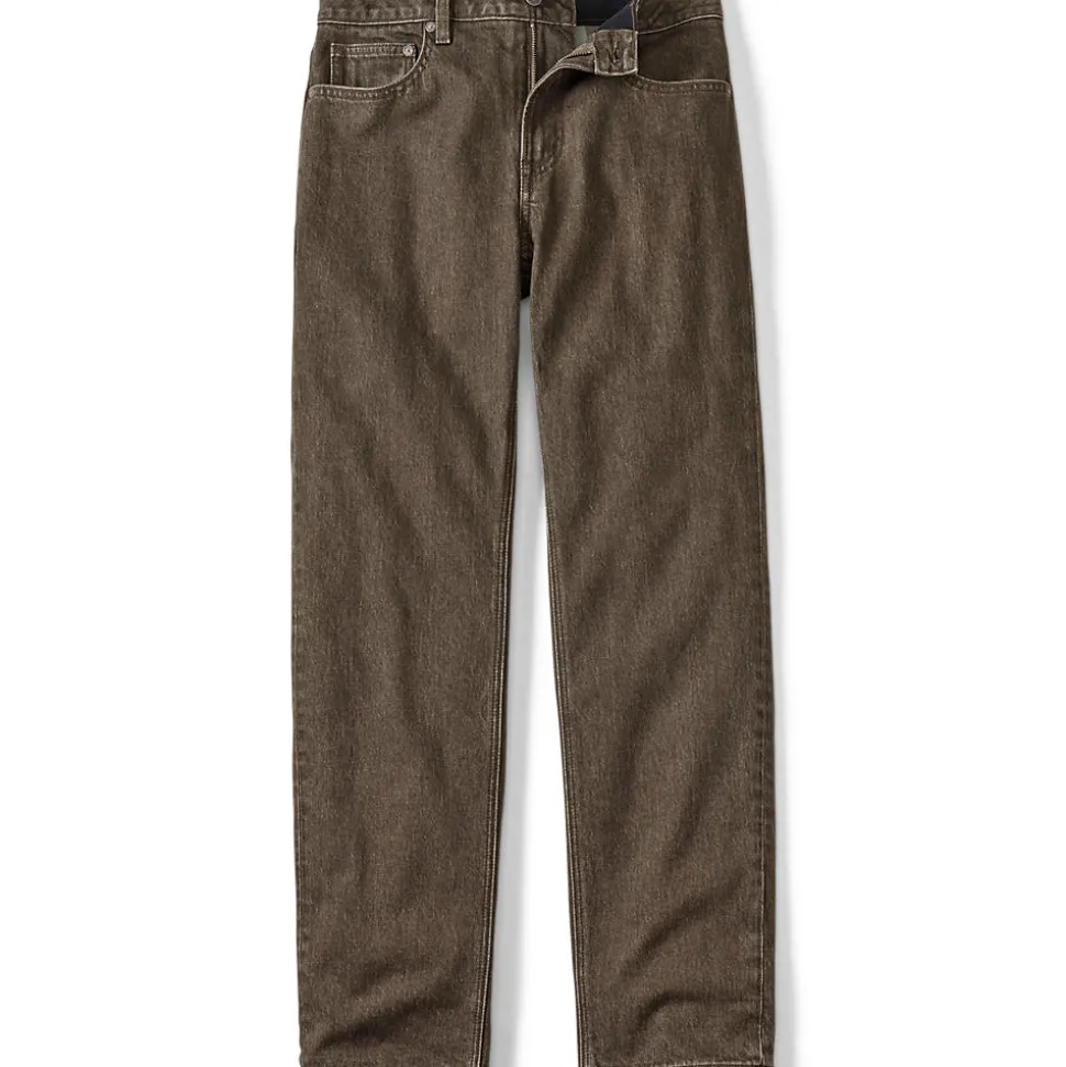 Stretch-Denim Jeans mit Komfortbund und Flanellfutter für Herren, Classic Fit