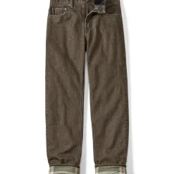 Stretch-Denim Jeans mit Komfortbund und Flanellfutter für Herren, Classic Fit