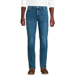 Stretch-Denim Jeans Straight Fit für Herren