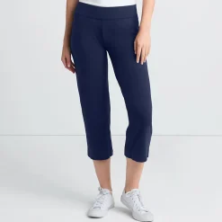 Stretch-Freizeithose in 3/4-Länge für Damen