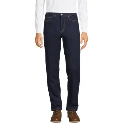 Stretch-Jeans mit Flanellfutter für Herren, Classic Fit