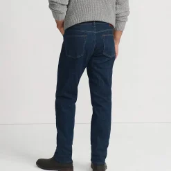 Stretch-Jeans mit Flanellfutter für Herren, Classic Fit