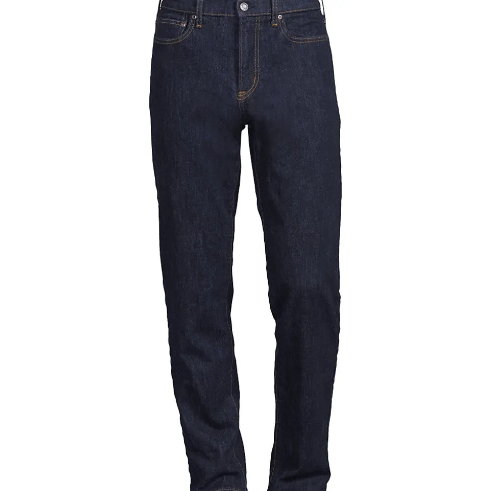 Stretch-Jeans mit Flanellfutter und Komfortbund für Herren, Classic Fit