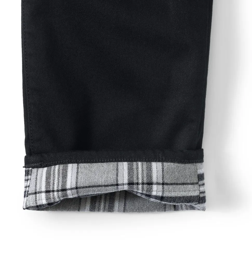 Stretch-Jeans mit Flanellfutter für Herren, Classic Fit