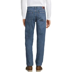 Stretch-Jeans mit Flanellfutter und Komfortbund für Herren, Classic Fit